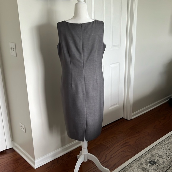 Gray Shift Dress - Picture 2 of 5